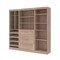 Bestar Bestar Pur 86 in Closet Organizer with Storage Cubbies in rustic brown 26853-000009 - alternate 1